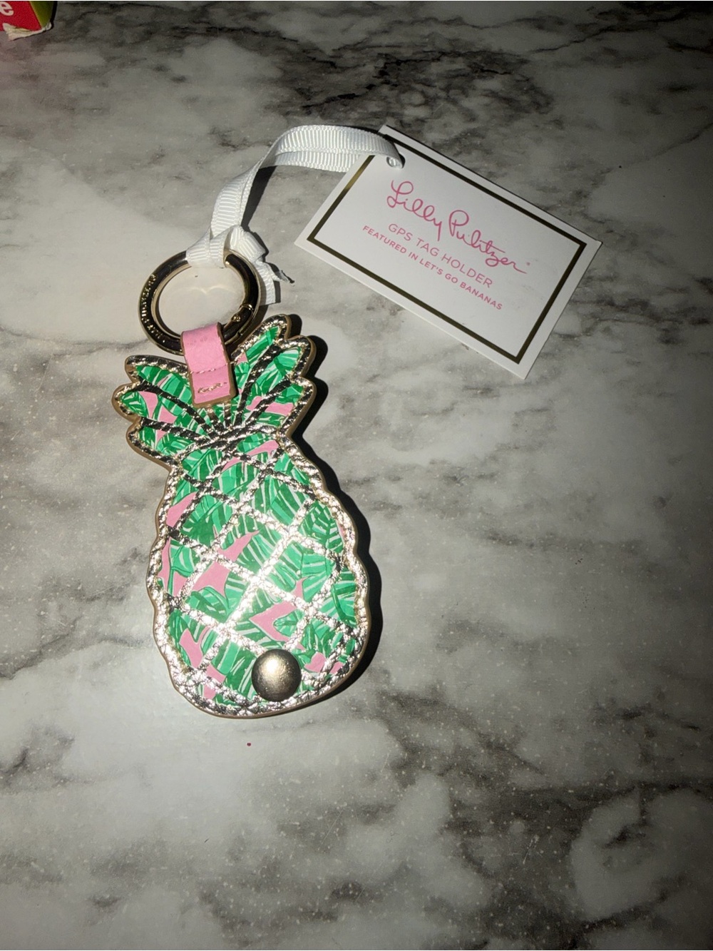 Lilly Pulitzer air tag holder